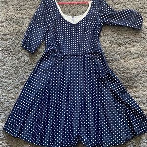 Unique Vintage A line swing dress